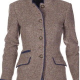 Stephanie | Stand-Collar Knit Cardigan