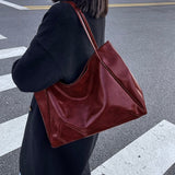 Patricia™ | Glossy Leather Handbag