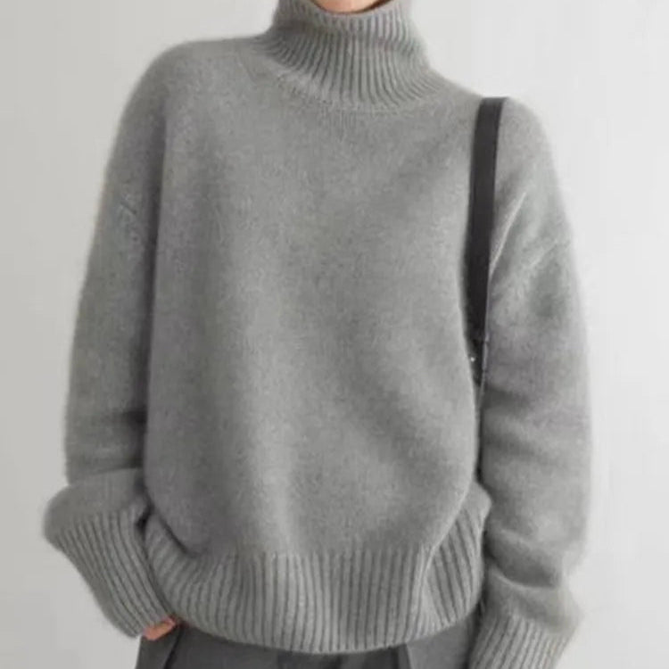 Dorothea | Cable-Knit Turtleneck Sweater
