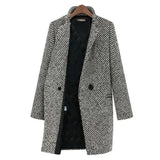 Wendy™ | Long Fabric Coat
