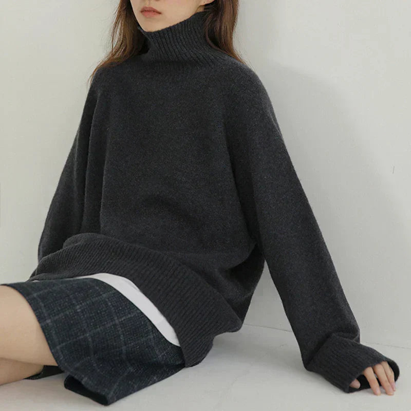 Ilona | Oversized Turtleneck Sweater