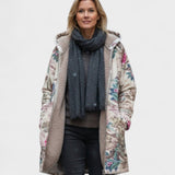 Harper | Pastel Botanical Fleece Jacket