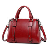 Camille™ | Polished Leather Shoulder Bag