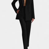 Jolene Tailored Blazer & Chic Wide-Leg Trousers