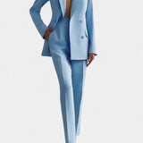 Jolene Tailored Blazer & Chic Wide-Leg Trousers