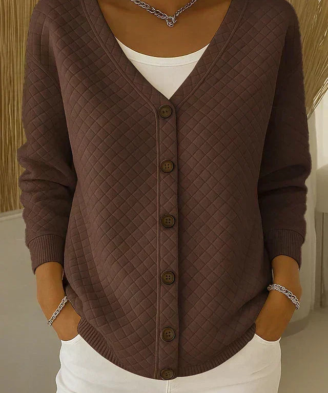 Laverne | Quilted Cardigan