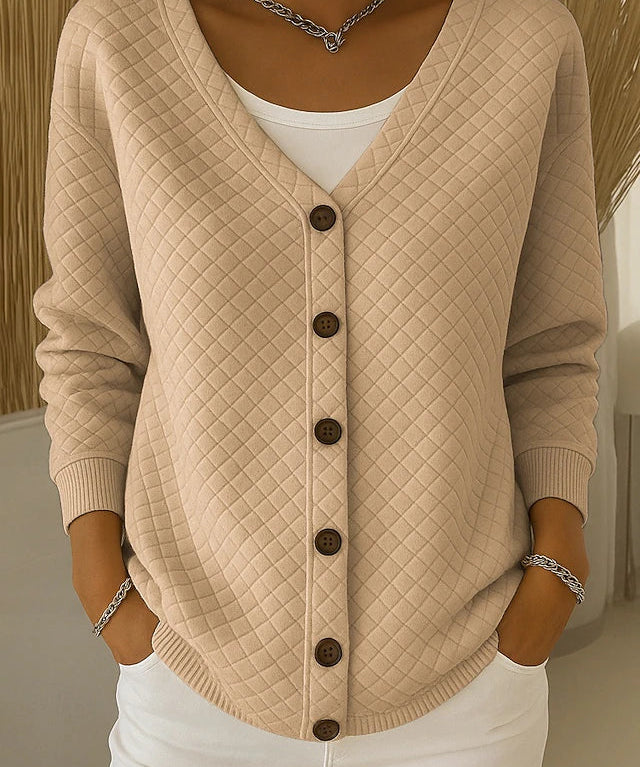 Laverne | Quilted Cardigan