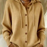 Brenda™ | Button Cardigan Hoodie
