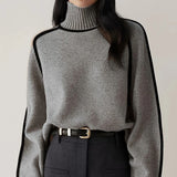 Karin | Ribbed Turtleneck Sweater