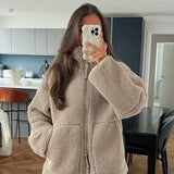 Chelsea | Soft Zip-Front Teddy Jacket
