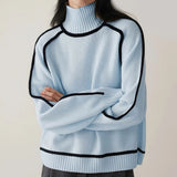 Karin | Ribbed Turtleneck Sweater