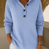 Florence™ | V-Neck Polo Sweater