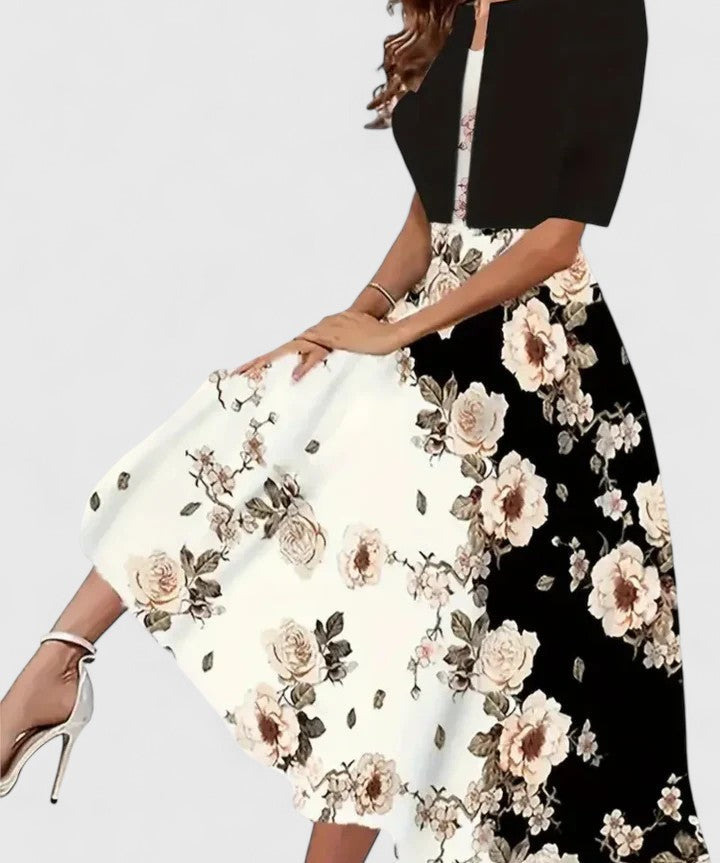 Chantal | Elegant Midi Dress
