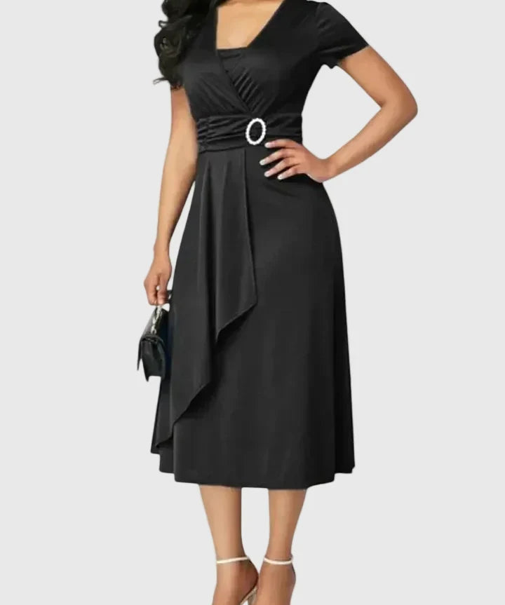 Zhyrelle | Elegant Midi Dress