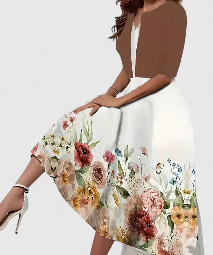 Chantal | Elegant Midi Dress