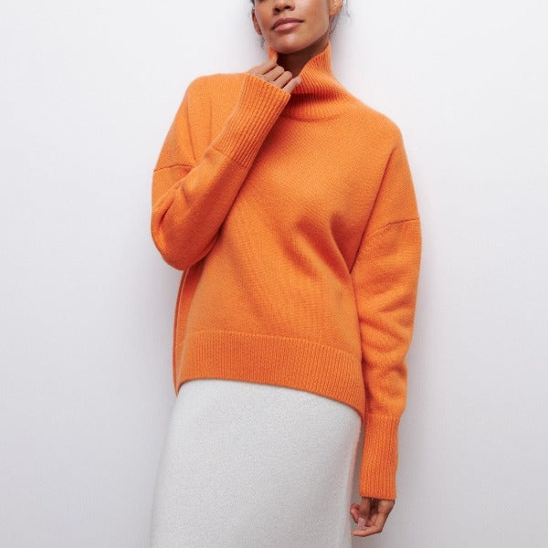 Gerda | Cable-Knit Turtleneck Sweater