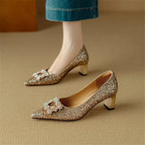Chloe | Glitter Pumps