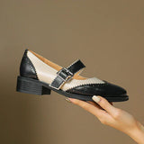 Ashley | Leather Mary Janes