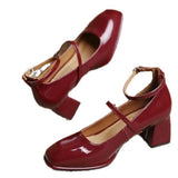 Madison | Ankle Strap Pumps