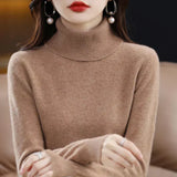 Amara | Cashmere Mock-Neck Sweater
