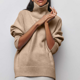 Gerda | Cable-Knit Turtleneck Sweater
