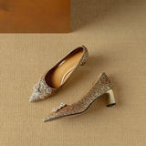 Chloe | Glitter Pumps