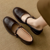 Savannah | Classic Leather Mary Janes