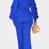 Charmed Adjustable Waist Set with Tailored Pants