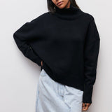 Gerda | Cable-Knit Turtleneck Sweater