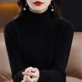 Amara | Cashmere Mock-Neck Sweater