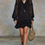 Seraphina - Timeless Ruffle Mini Dress