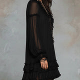Seraphina - Timeless Ruffle Mini Dress