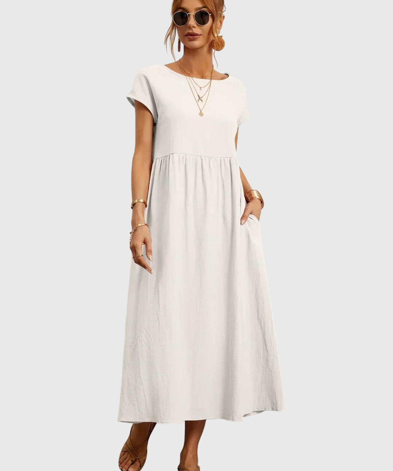 Giselle™ - Casual Pocket Dress