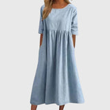 Haisley™ | Elegant Short-Sleeved Dress