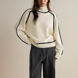 Christel | Cotton-Blend Turtleneck Sweater