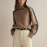 Christel | Cotton-Blend Turtleneck Sweater