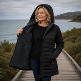 Erin | Hooded Quilted Winter Coat