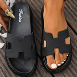 Nadine Women's Chic Orthopedic Platform Slippers
