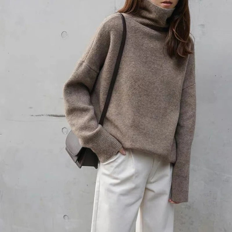 Ilona | Oversized Turtleneck Sweater