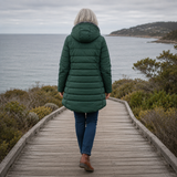 Erin | Hooded Quilted Winter Coat