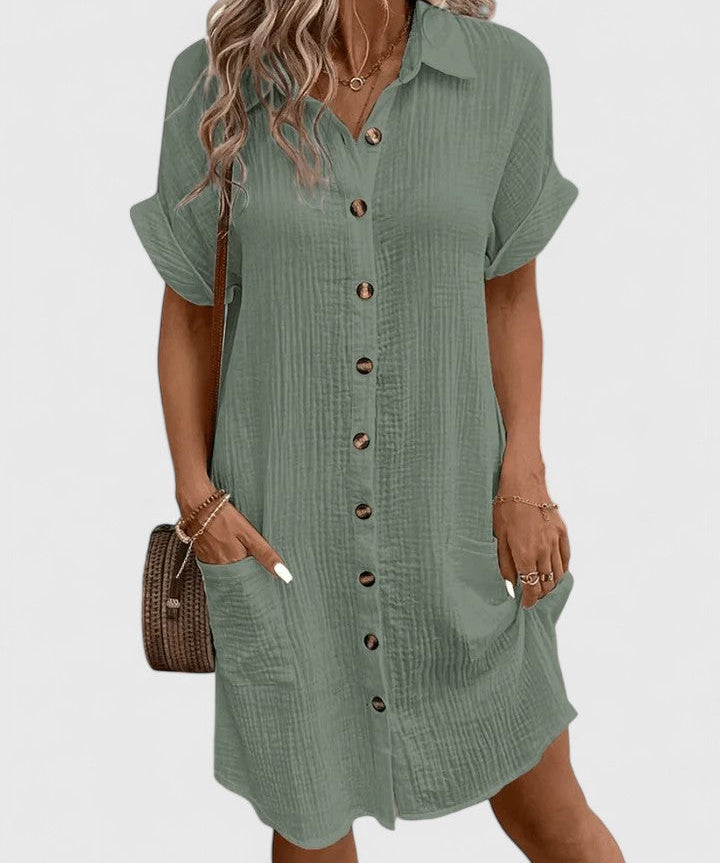 Gianelleza™ | Sophisticated Midi Dress