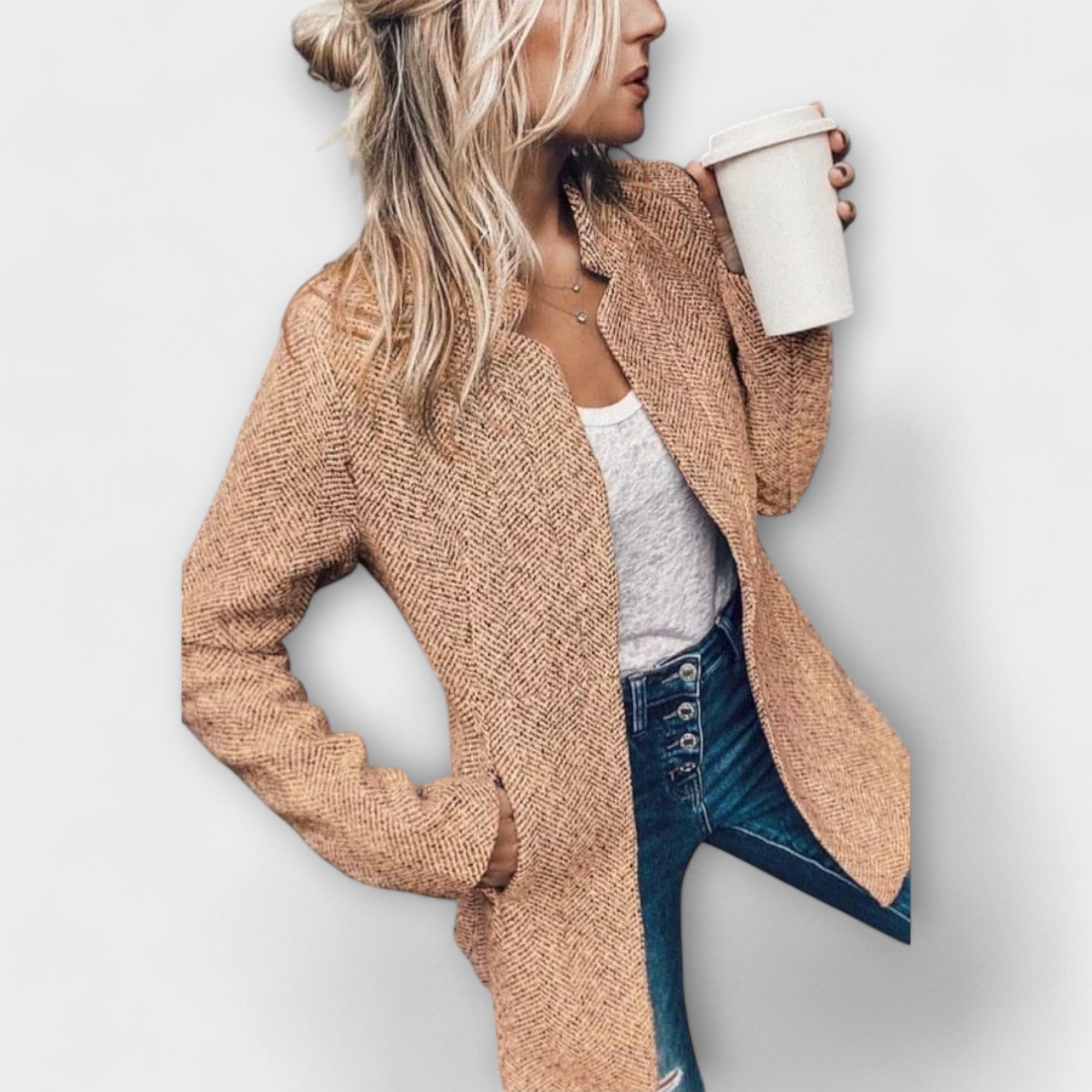 Emily | Lightweight Tweed Jacket