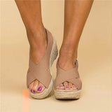 Clara | Comfortable Orthopedic Wedge Heel Espadrilles