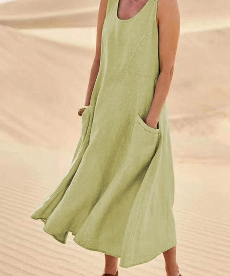 Clarisse | Breezy Midi Dress