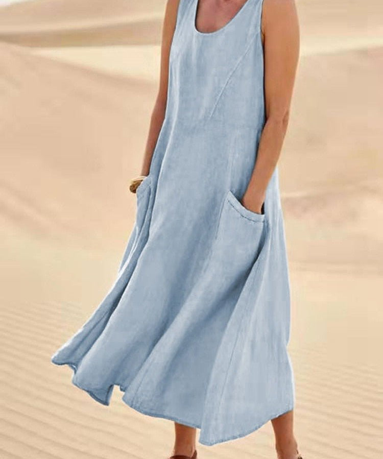 Clarisse | Breezy Midi Dress