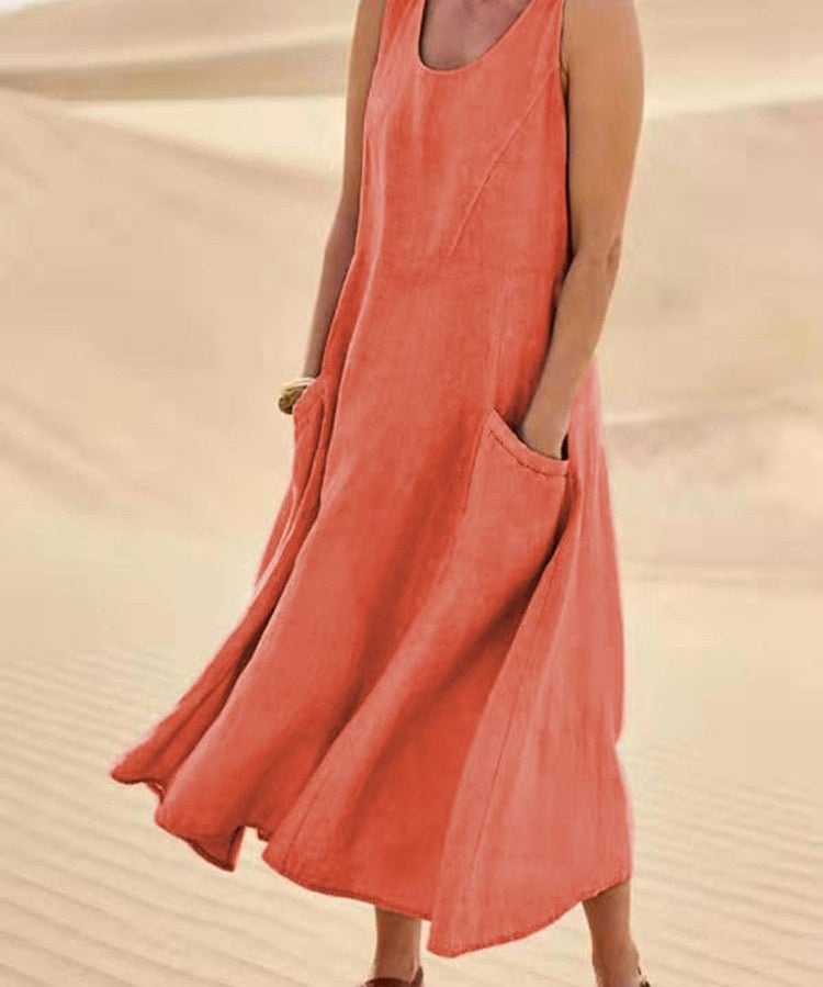 Clarisse | Breezy Midi Dress