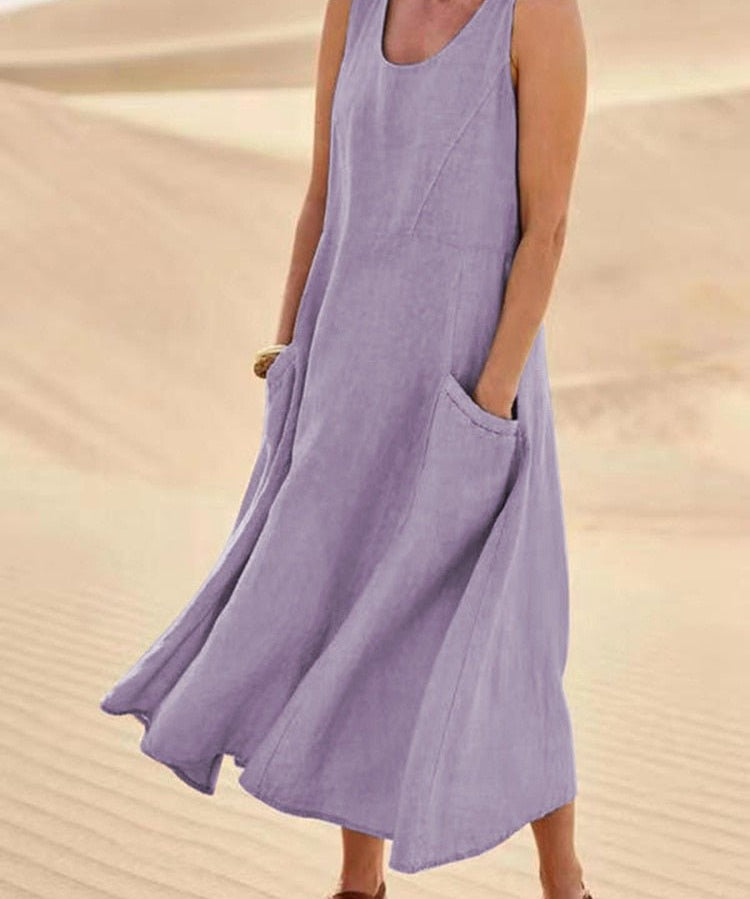 Clarisse | Breezy Midi Dress