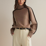 Karin | Ribbed Turtleneck Sweater