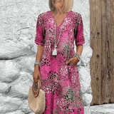 Skyler | Ocean Breeze Summer Midi Dress