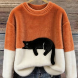 Chloé | Soft Cat Graphic Sweater